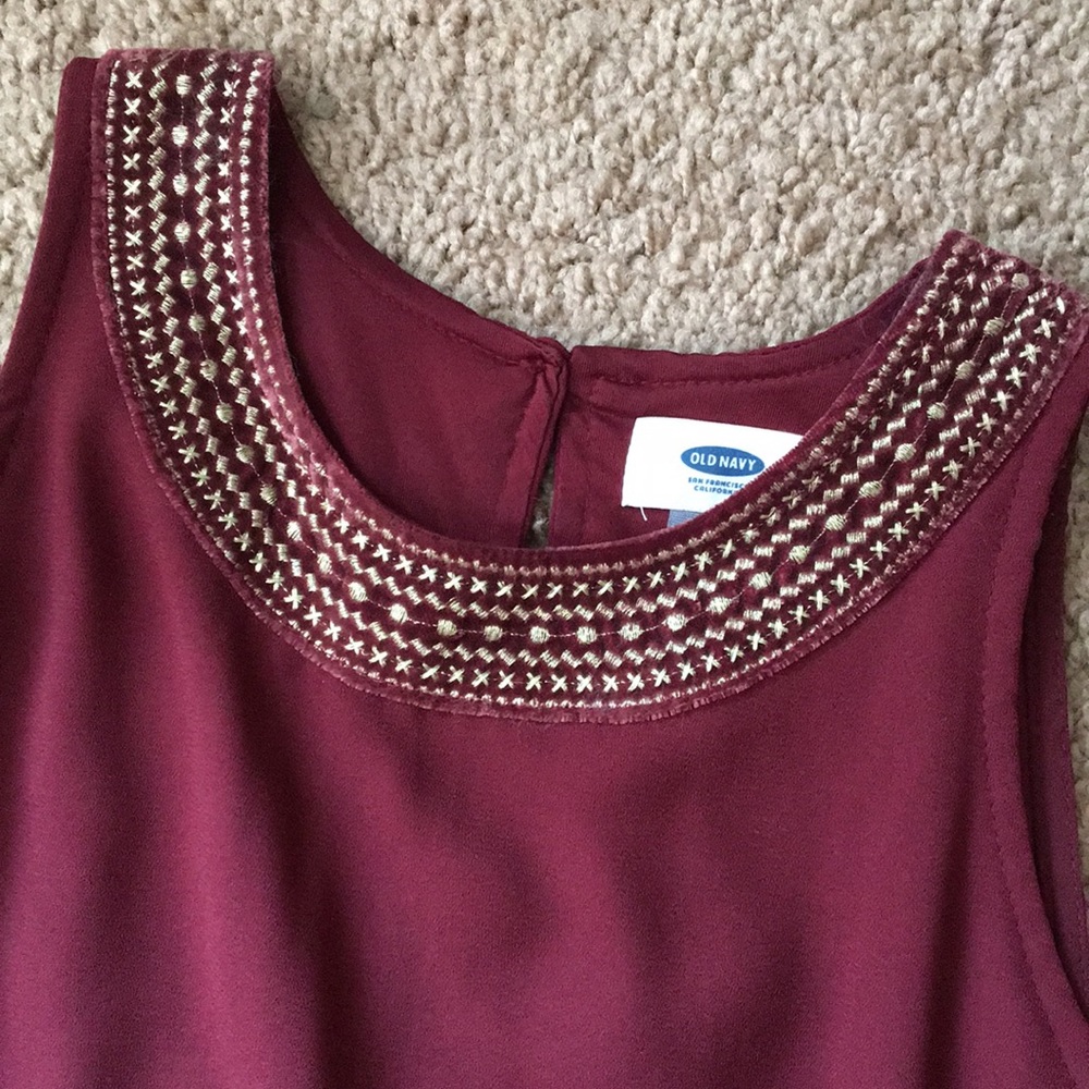 Old Navy high neck dress perfect holiday dress! - Picture 3 of 4